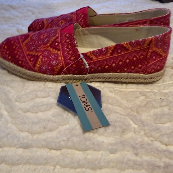 Tom’s Apargata Rope Size 9 NWT - Picture 1 of 6